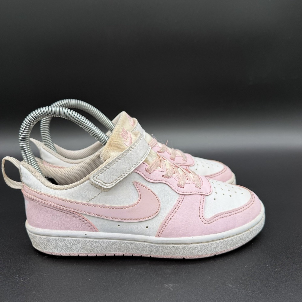 Nike Court Borough Low Recraft Pink Foam White PS Shoe Size 1.5Y Pink DV5457-105